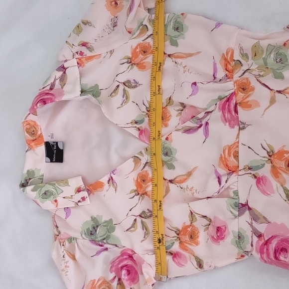 New Elegant Floral Dress Size 4 - Picture 9 of 15